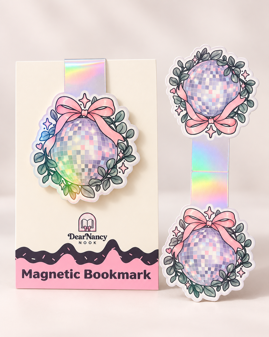 The Disco Bow Magnetic Bookmark